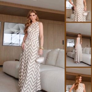 Conjunto Aria Crepe de Malha